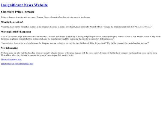 Documents/Online-News-Article-Assignment-Alisa-Bakhareva screenshot