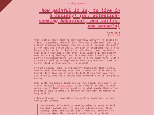 blog/attention screenshot