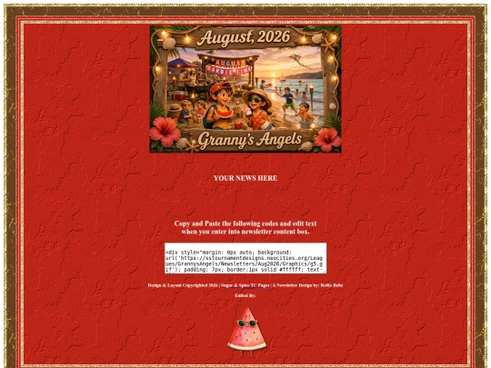 Leagues/GrannysAngels/Newsletters/Aug2026/Aug2026 screenshot