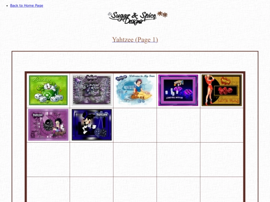 Yahtzee/Yahtzee screenshot