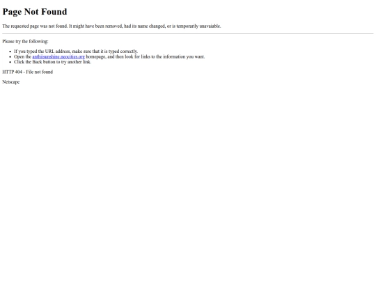 not_found screenshot