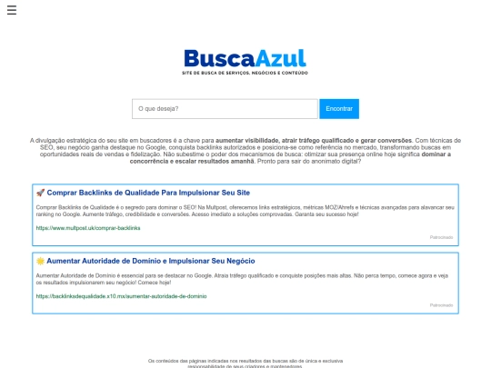 busca screenshot