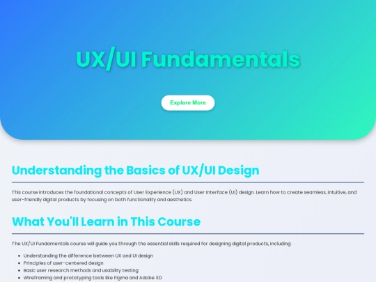 course/cs/UXUI Fundamental/UXUI Fundamental screenshot