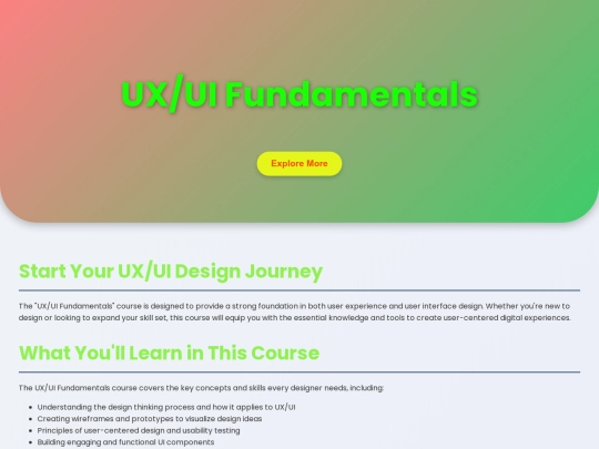 course/cs/UXUI Fundamentals/UXUI Fundamentals screenshot