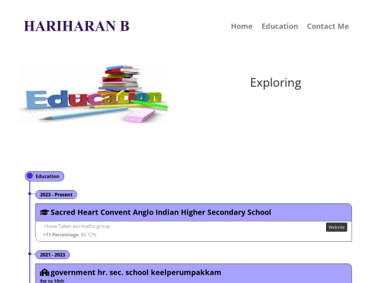 hhari/hari/education screenshot