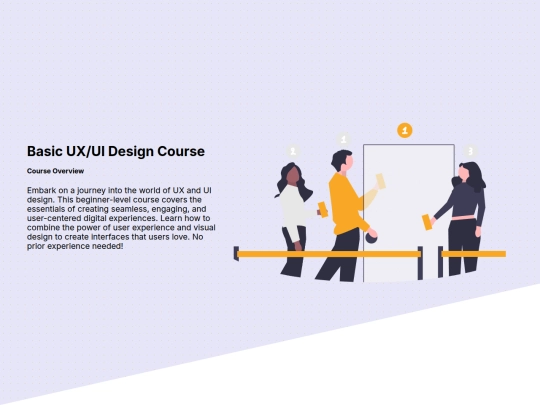 loin/design academy/UI Design Course screenshot