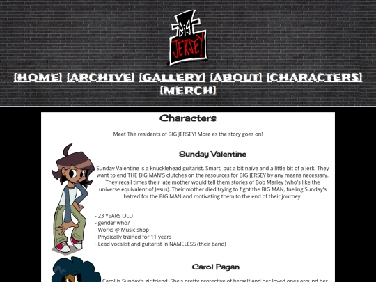 characters screenshot