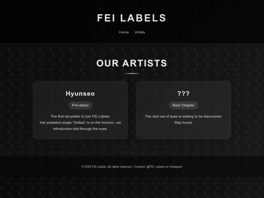 artists screenshot