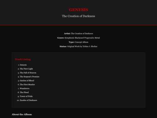 genesis screenshot