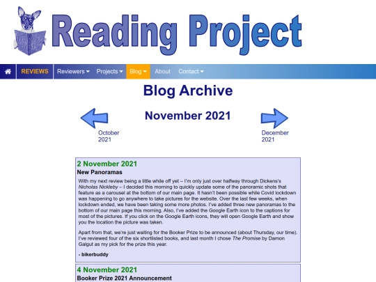 BlogArchive/2111November screenshot