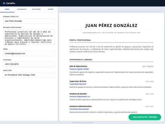 index screenshot