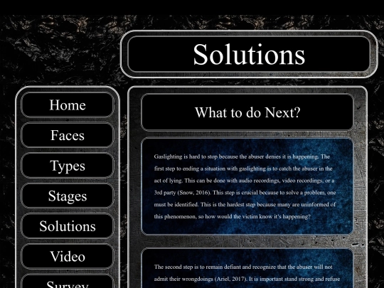 solutions screenshot