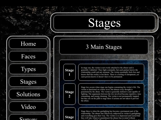 stages screenshot