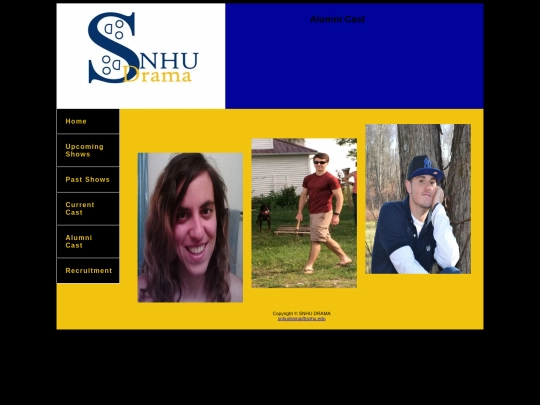 alumni screenshot