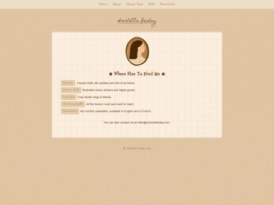 links screenshot