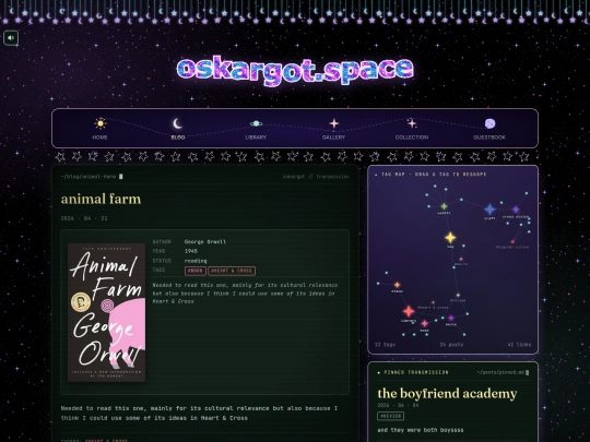 blog/animal-farm screenshot