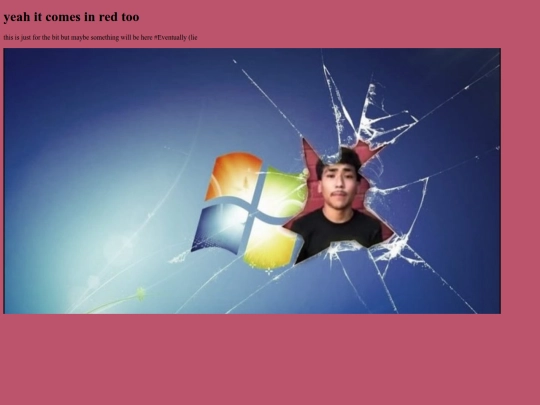 red screenshot