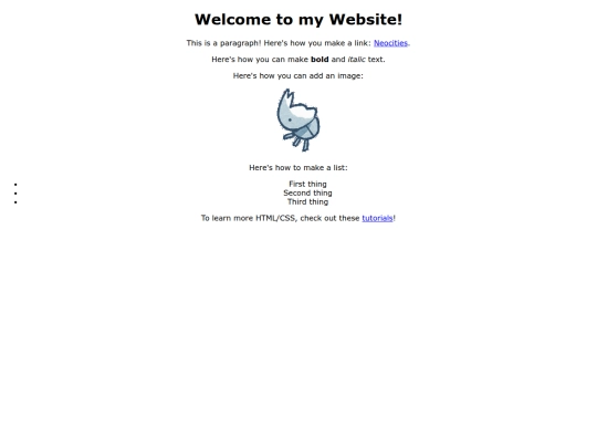 index screenshot