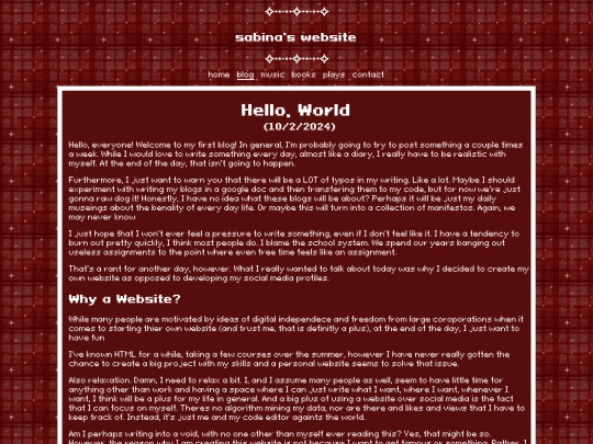 Hello, World (10:2:2024) screenshot