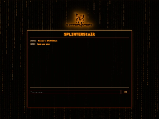 SPLINTERStalk screenshot