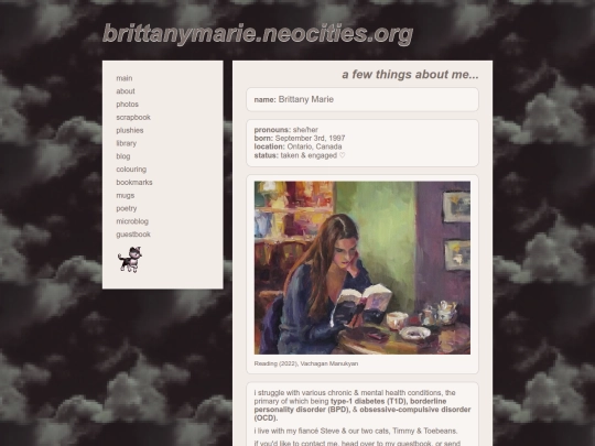 pages/about screenshot
