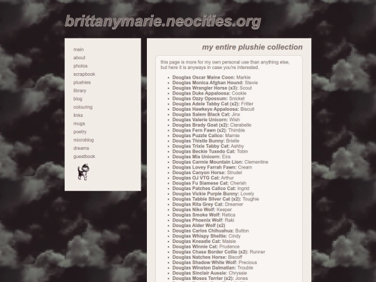 pages/plushies/list screenshot
