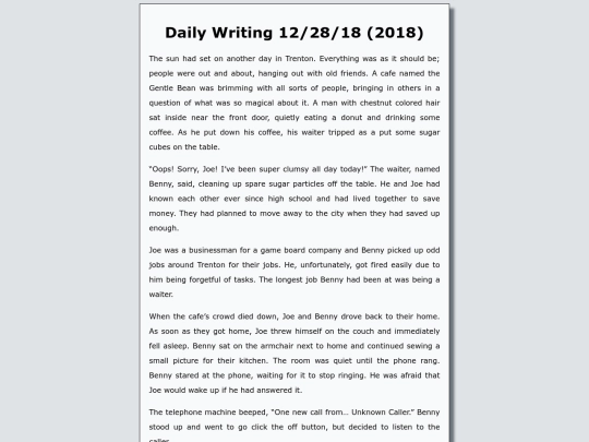 BENNYVERSE/dailywriting12282018 screenshot