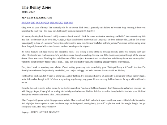 BENNYVERSE screenshot