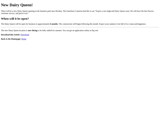 Article screenshot