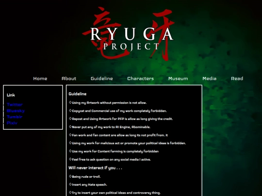 guideline screenshot