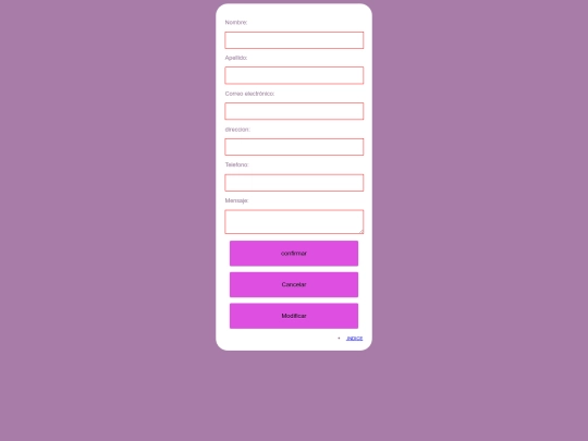 Sitios/datos screenshot