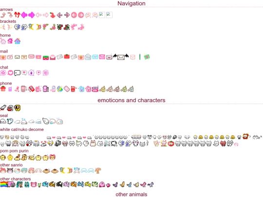 favicons screenshot