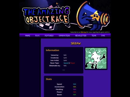 characters/unlockable/jigsaw screenshot