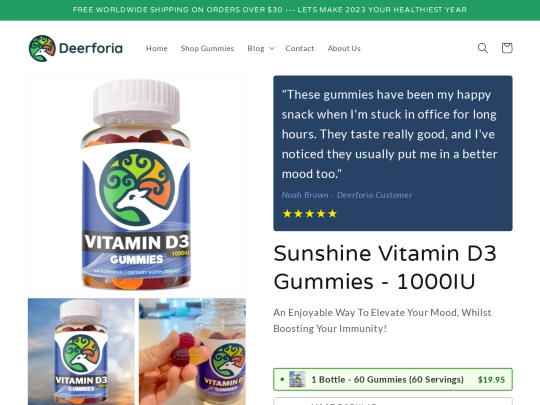 deerforia/vitamin-d3-gummies/about-us screenshot