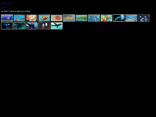 shrines and collections/fishtank/fish screenshot