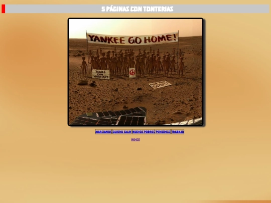 5 paginas/marcianos screenshot