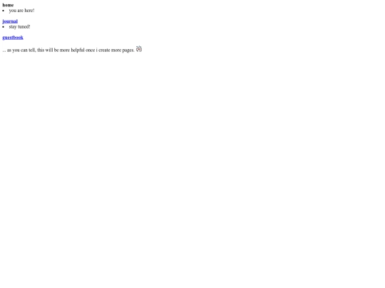 home/sitemap screenshot