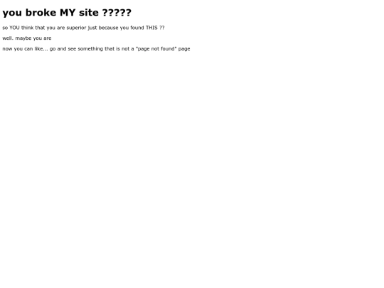 not_found screenshot