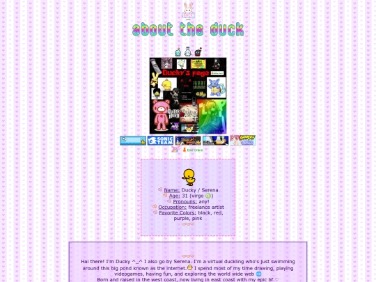 aboutme screenshot