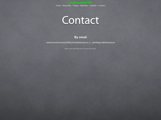 contact screenshot