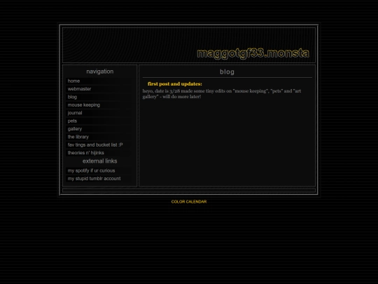 blog screenshot