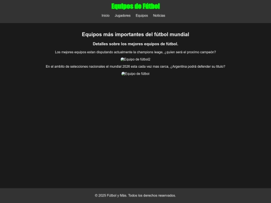 equipos screenshot