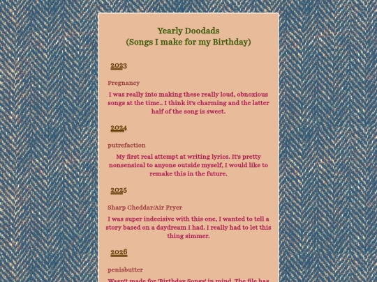 birthdaySongs screenshot