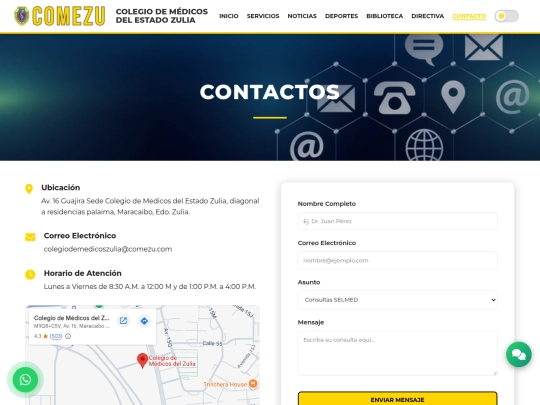 contacto screenshot