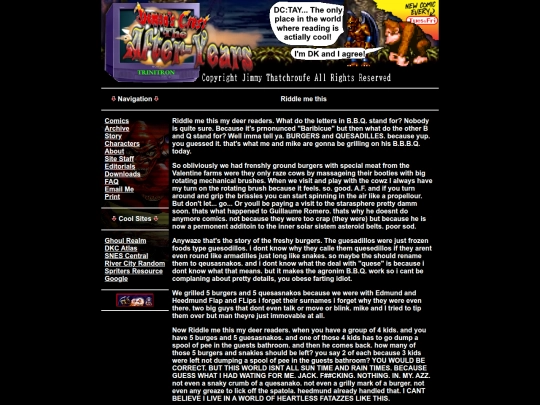 editorials/bbq screenshot