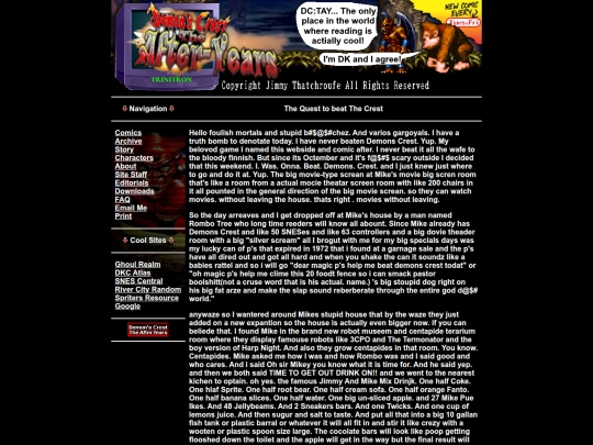 editorials/beatingdc screenshot