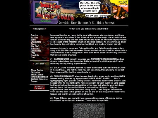 editorials/funfans screenshot