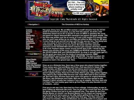 editorials/hocket screenshot