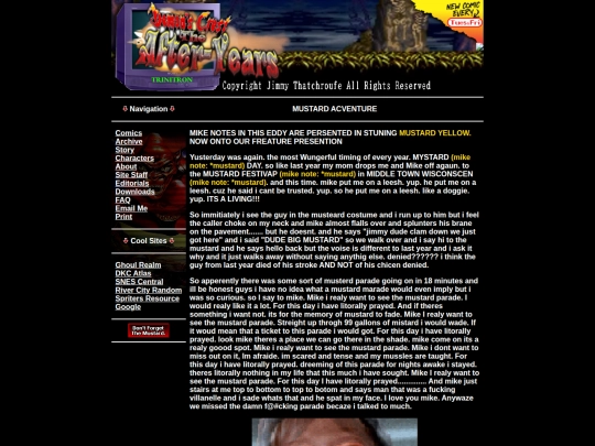 editorials/mustard2 screenshot