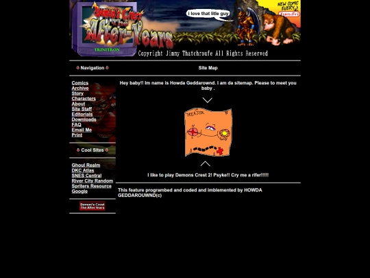 sitemap screenshot